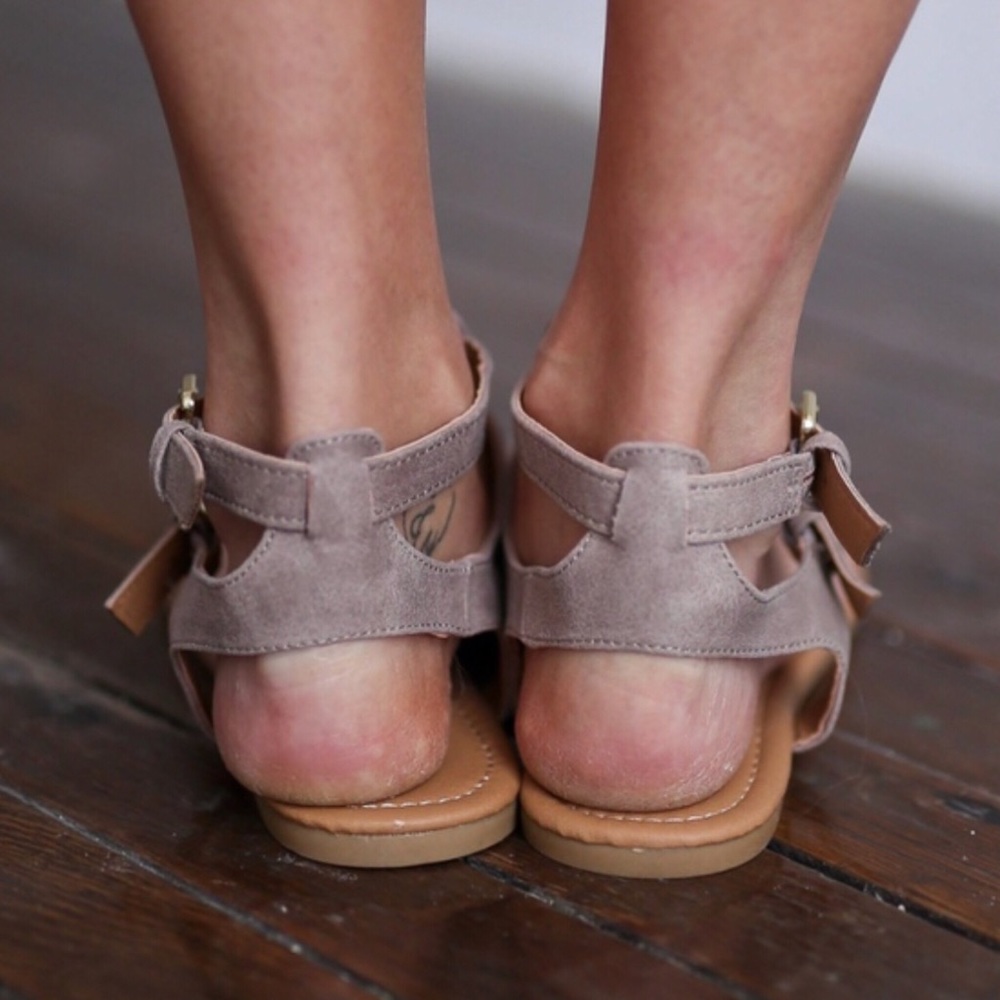 LAST SIZE 6 thong sandal-TAUPE - Picture 3 of 3
